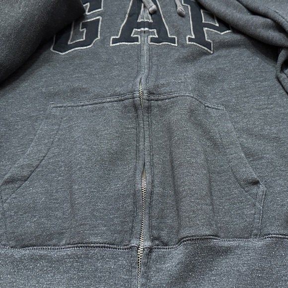 GAP Charcoal Full-Zip Hoodie - Picture 7 of 10